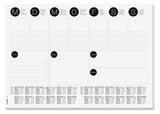 SIGCD HO506 42 x 29.7 cm Paper Desk Pad