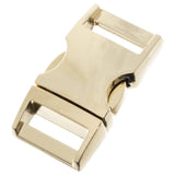 Metal Alloy Buckles Durable and Strong Construction (5/8inch Gold, 5 Pack)