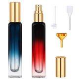 Segbeauty 0.5oz Travel Glass Perfume Bottles, 2 Packs Mini Perfume Atomizer, 15ml Refillable Cologne Sprayer Bottles, Empty Spra