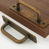 Westablize 12 Pack 4 1/4 Inch 108 mm Copper Cabinet Handles Aluminum Cabinet Pulls Drawer Pulls