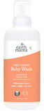 Earth Mama Sweet Orange Baby Wash Liquid Hand Soap Refill, Organic Body Wash for Sensitive Skin, All Purpose Castile Soap Liquid
