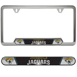 Fanmats, Nfl - Jacksonville Jaguars Embossed License Plate Frame