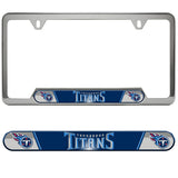 Fanmats, Nfl - Tennessee Titans Embossed License Plate Frame