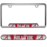 Fanmats, University Of Alabama Embossed License Plate Frame