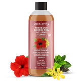 Locsanity Hibiscus Green Tea Hair Growth Spray for Dreadlocks and Loose Hairstyles Hair Care Treatment - Jumbo Size Loc Moisturi