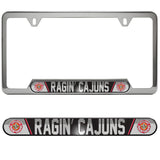 Fanmats, University Of Louisiana-Lafayette Embossed License Plate Frame