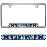 Fanmats, University Of Michigan Embossed License Plate Frame