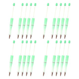 Enakshi 20Pcs Beadable Pens Kit Printable Bead Ballpoint Pen for Draw Exam Classroom Green|Collectibles | Pens & Writing Instrum