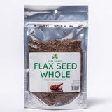 Herb To Body Whole Flax Seeds - Linum Usitatissimum, Finely Ground Flax Seed for Smoothies, Baking & Cereals, Versatile Pantry I