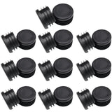 Round Tubing Plugs Dia.1(25 mm), Plastic Tubing Post End Caps Durable Chair Glide for Chair Table Stool Leg Bar Stool Glides Ins