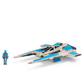 Star Wars Micro Galaxy Squadron Fang Fighter - 5-inch Vehicle with 1-Inch Micro Figure Accessory