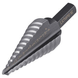 Lichamp Unibit Step Drill Bit for Metal, Genuine M2 Drill Stepper Bit for Hard Metal Heavy Duty, 12 Sizes from 3/16 to 7/8, Dual