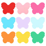 PATIKIL Paper CutOuts, Pack of 54, Bulletin Cutouts, Paper, Butterfly Shape, CutOuts, Paper with Adhesive Dots for Classroom,