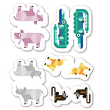woopme Animated Animal Magnetic Bookmark for Book Lovers Readers Students Gift Magnetic Page Clips Folding Set of 5