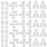 40 pcs Water Tube Fittings Kit,1/4 OD Quick Connect Push to Connect Fittings for RO/DI Water Filter System