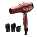 RED PRO 3200 Turbo Pro Detangler AC Hair Dryer, 3 Heat/2 Speed Settings, Cool Shot Button, Powerful Airflow, 3 Additional Stylin