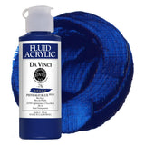 DA VINCI PAINTS Professional Artist Fluid Acrylic Paint, Phthalo Blue, 4oz
