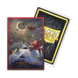 Dragon Shield Sleeves - Dragon Shield Limited Edition Brushed Art Japanese: Christmas 2023 60 Ct - Compatible With Yu-Gi-Oh! & C