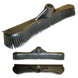 Premium Heavy Duty Rubber Broom Head, Pet Hair Squeegee for Carpets, 12inch