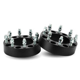 2pcs 8x170 2inch (50.8mm) Wheel Spacers with M14x1.5 Studs 125mm Bore for 2003-2005 Ford Excursion, 2003-2009 F-250 F-350, 2003-