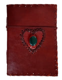 Purpledip Leather Journal LoverS Heart: Handmade Paper Diary For Corporate Gift Or Personal Memoir (11741)