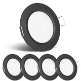 acegoo RV Recessed Ceiling Light 2-3/412V Dimmable LED Puck Light for Campervan Truck Caravan Boat Roof Under Cabinet Lighti