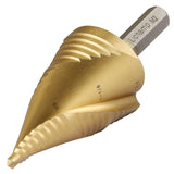 Lichamp Unibit Step Drill Bit for Metal, Genuine HSS M2 Drill Stepper Bit for Hard Metal Heavy Duty, 19 Sizes from 3/16 to 1-3/8