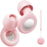 Ear Plugs for Sleeping Noise Cancelling, Hearing Protection Reusable Earplugs with 25dB Noise Reduction, 4 Sizes and Silicone Co