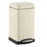 happimess HPM1012J Betty Retro Mini 3.2-Gallon Step-Open Trash Can, Fingerprint Resistant, Modern, Minimalistic for Home, Kitche