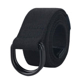 Ubervia Canvas Belts For Mens Web Military Belt?Unisex Double DRing Belt | 3
