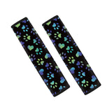 Forchrinse Dog Paw Print Auto Seat Belt Shoulder Pad for Women Men 2 Pack Seat Belt Covers Auto Accessories