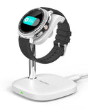 Charger Stand for Samsung Galaxy Watch 8/8 Classic/Ultra (2025)/7/Ultra/FE/6/6 Classic/5/5 Pro/4/3/Active 2/Active, SwanScout 50