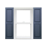 Homeside Raised Panel Vinyl Shutters (1 Pair)- 12 x 60-Royal