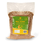 DIIG 10LB 100% Natural Non GMO Dried Mealworms - High Protein Treats for Birds Chickens, Ducks