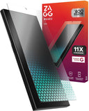 ZAGG Glass XTR4 Samsung Galaxy S25 Ultra Screen Protector - Tempered Glass, 11X Stronger with Graphene, Blue Light Filtering, An