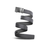 Mission Belt MenS Ratchet Belt 40Mm Gunmetal Buckle / Stone Gray Canvas Strap, Small (Up To 32)