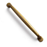 Yanxia Set of 6 Traditional 7 9/16 Center to Center Antique Brass Cabinet Handles - Sturdy and Stylish Pulls for Kitchen Drawer