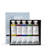 M. Graham & Co. 33Set 1/2Ounce Tube Watercolor Paint Basic 5Color Set