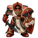 JOYTOY Warhammer The Horus Heresy Blood Angels Crimson Paladins Squad Crimson Paladin 3, 1:18 Scale Action Figure Mecha Joy Toy