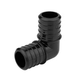 50-Pack EFIELD Poly PPSU Barb Crimp Pex Fitting 3/4 X 3/4 90 Degree Elbow, ASTM F2159,(PPSU1807004-50PCS)