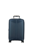 Jump Evae Ev20 Navy BlueCabin55Cm Expandable Hardsided 8 Wheel Luggage With Tsa Lock, Shoe Pouch, Wet Pouch, Laundry Bag And S