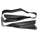 KUAFU Rain Rail Replacement Compatible with 1990-2005 Mazda MX5 Miata Convertible Soft Top Replacement Rain Rail Black