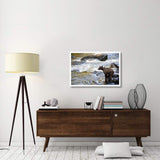 Grizzly Bear Fishing Along Anan Creek, Tongass National Forest, Alaska-Paper Art-38,,X26,,