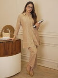 Libas Women'S Pure Cotton Co-Ords (99241_Beige_S)