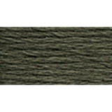 DMC 117844 6 Strand Embroidery Cotton Floss, Ultra Dark Beaver Grey, 8.7Yard