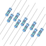 uxcell 30Pcs 1.5K Ohm Resistor, 2W 1% Tolerance Metal Film Resistors, Lead, 5 Bands for DIY Electronic Projects and Experiments
