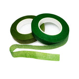 BEADNOVA Floral Tape 1/2inch Mix Dark Green Flower Tape for Bouquets Floral Arranging Stem Wrap Craft (Dark and Moss Green, Tota