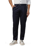 Toplot Men'S Regular Casual Pants (Belt-Trouser-5173-Navy-28),Navy,28,B0CXM6NGB6