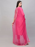 Gosriki Women'S Cotton Blend Straight Printed Kurta With Pant & Dupatta (Dmpl Rani-Gs_S_Pink_Small),Pink,,B0CS6H1B9S