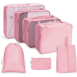 Mahantnishth 7 Pcs Travel Waterproof Travel Storage Bag